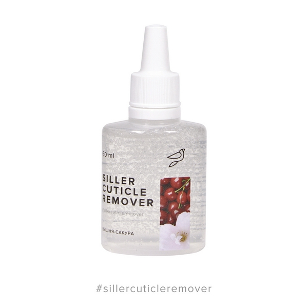 Cuticle remover Siller  Вишня-сакура, 30 мл