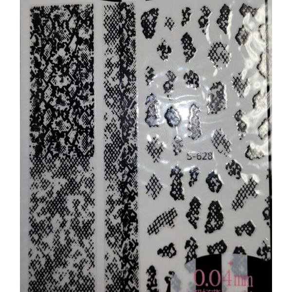 Nail Decals Наклейка на нігті S-628