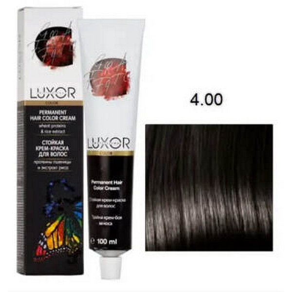 4.00 Коричневий натуральний інтенсивний LUXOR Professional 100 мл