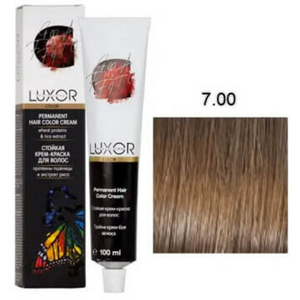 7.00 Блондин натуральний інтенсивний LUXOR Professional 100 мл
