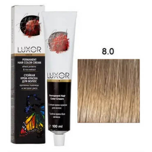 8.0 Світлий блондин натуральний LUXOR Professional 100 мл