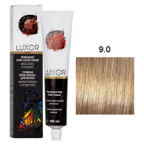 9.0 Дуже світлий блондин LUXOR Professional 100 мл