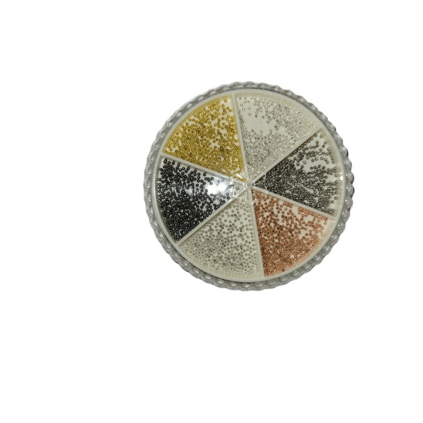 Бульонка в каруселі металеві різнокольорові