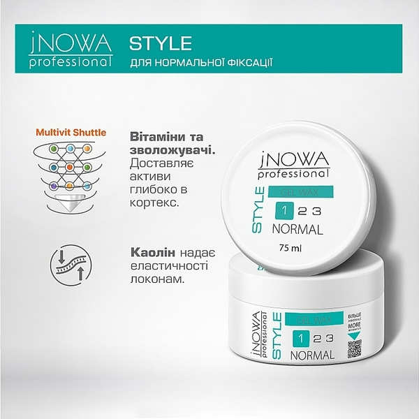 Гель-віск нормальної фіксації jNOWA Professional Style 75 мл