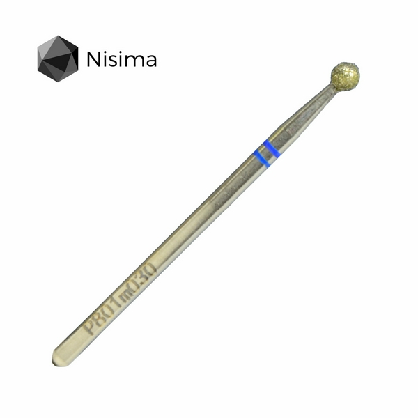 Nisima  Куля 3 мм синя P801m030