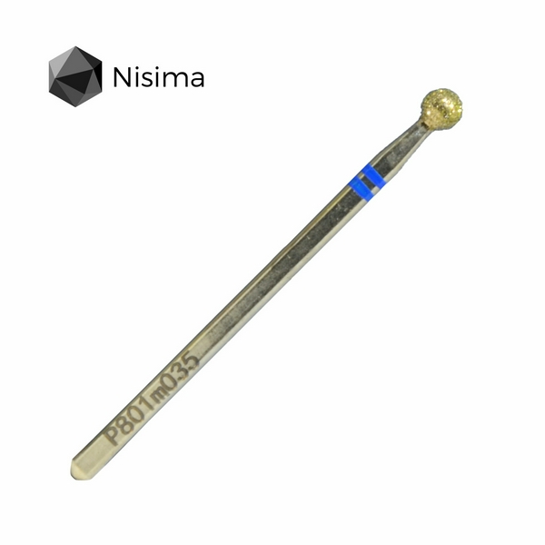 Nisima Куля 3,5 мм синя P801 m 035
