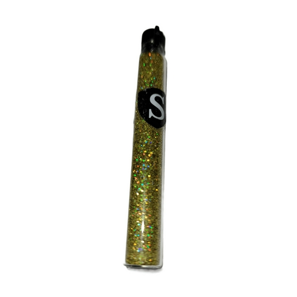 SALON блискітки голографічне золото середня фракція