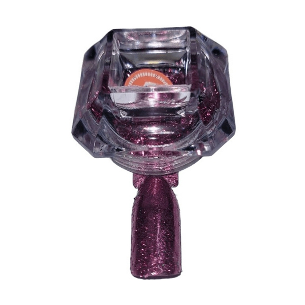 Втирка Lilly Beute Art Пластівці Юкі №5 (бордовий)