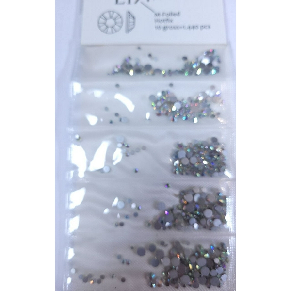Стрази Crystal Lized ss MIX AB 1444 шт