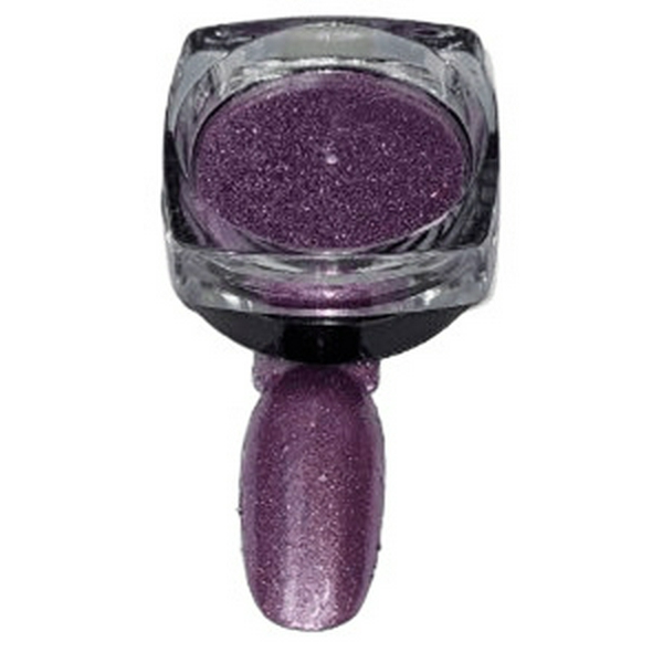 Втирка Nail Art Металік Бузковий