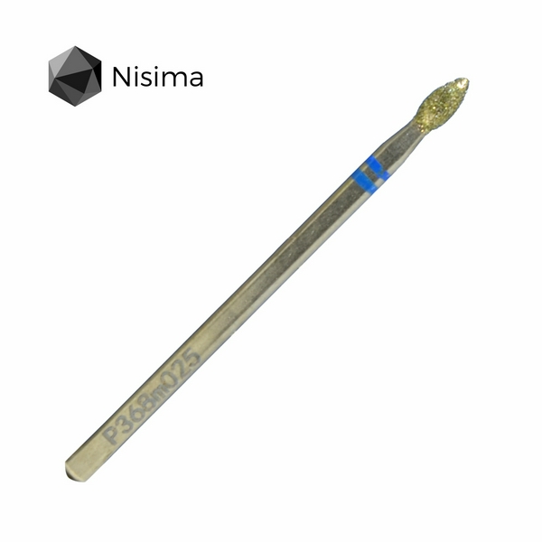 Nisima Крапля 2,5 мм синя P368 m 025