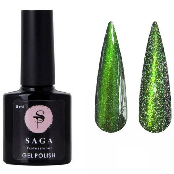 SAGA  professional гель лак 13 CAT  CHAMELEON 9 мл