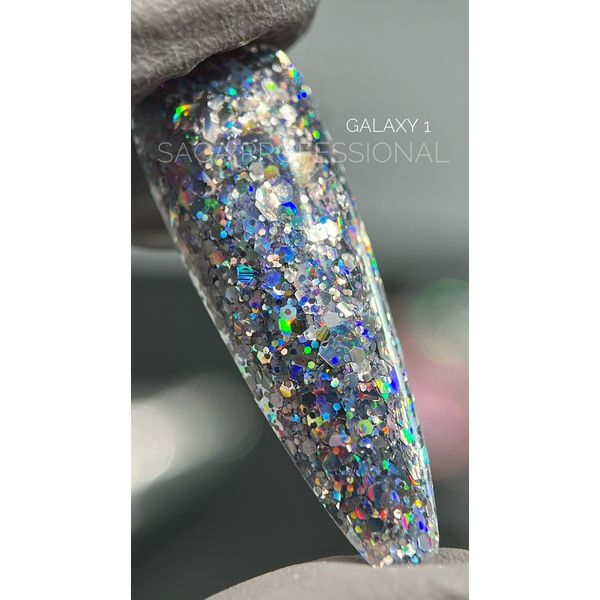 SAGA  professional   Galaxy glitter 8 ml 1