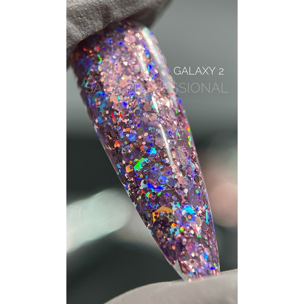 SAGA  professional   Galaxy glitter 8 ml 2
