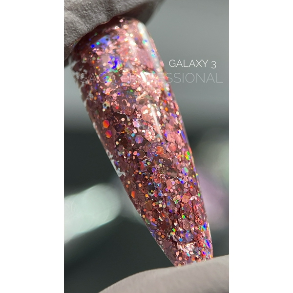 SAGA  professional   Galaxy glitter 8 ml 3