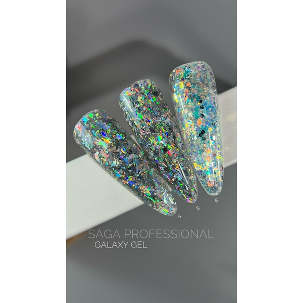 SAGA  professional   Galaxy glitter 8 ml 5