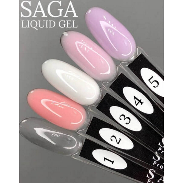 SAGA professional LIQUID GEL 15 ml 3