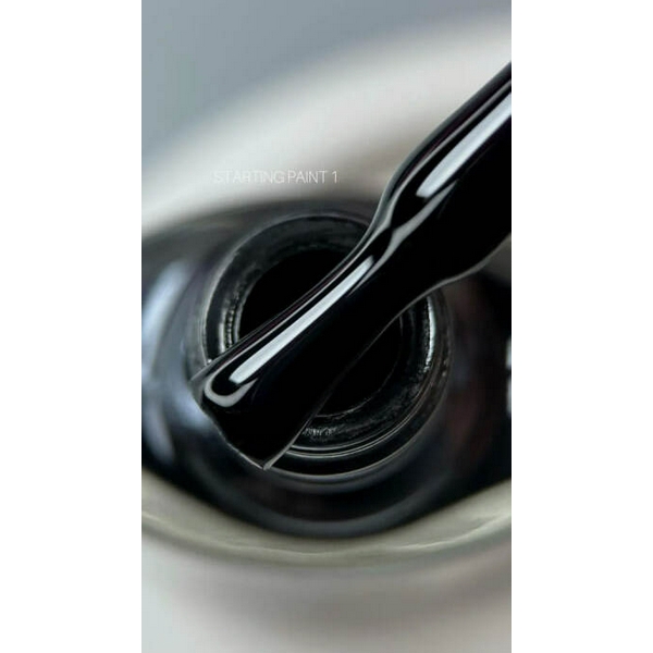 SAGA professional лак фарба для стемпінгу 1 чорний