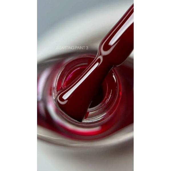 SAGA professional лак фарба для стемпінгу 3 червоний