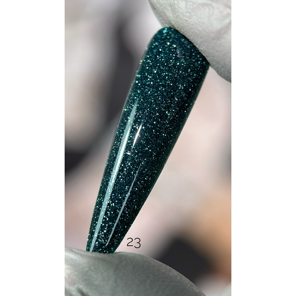 Гель-лак Saga Fiery Gel №23 (бірюзовий, світловідбивний) 9 мл