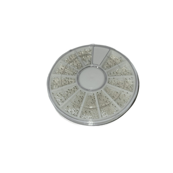 Бульонка в каруселі металеві білі