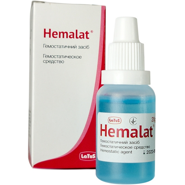 Hemalat Кровоспинна рідина 20 гр