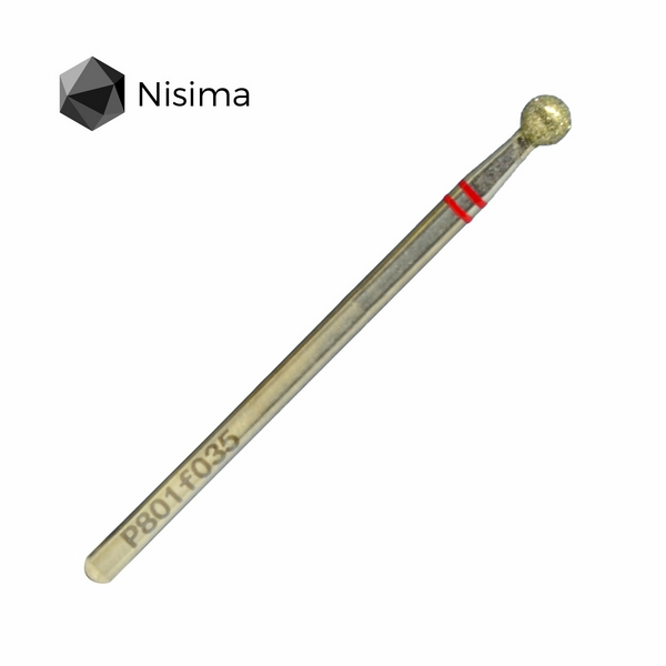 Nisima Куля 3,5 мм червона P801 f 035