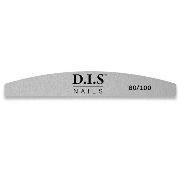 D.I.S Пилка для нігтів Half 80/ 100