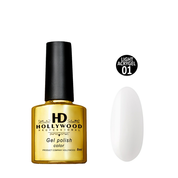 Hollywood Light Acrylgel   № 01 8 мл