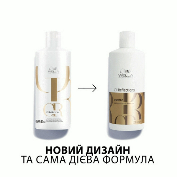 Wella Шампунь для інтенсивного блиску волосся OIL REFLECTIONS 500 мл