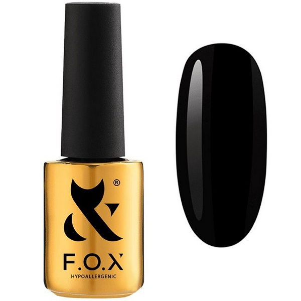 F.O.X gel-polish gold Spectrum 002, 7 mll (blak)