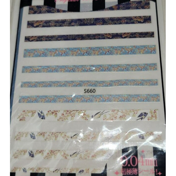 Nail Decals Наклейка на нігті S-660