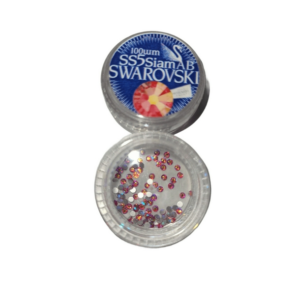 Стрази Crystal Swarovski ss5 Siam AB 100 шт