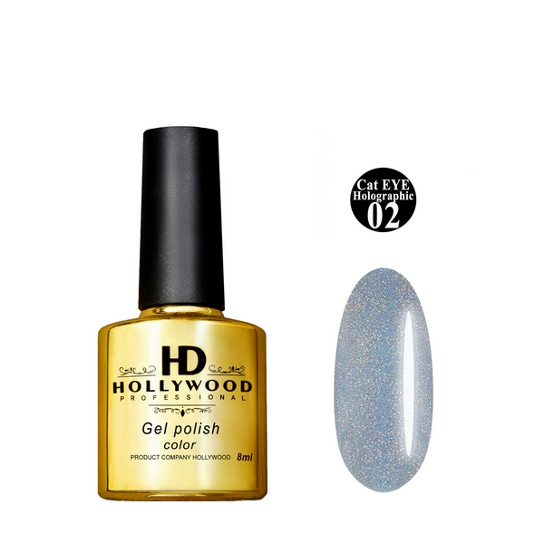 Гель-лак HD Cat Eye HOLOGRAPHIC  №002 8мл
