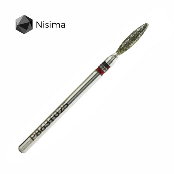 Nisima Полум`я тупе 2,5 мм червоне P863 f 025