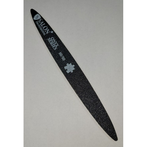 Salon Professional 80/80 ONYX Пилка для нігтів човник