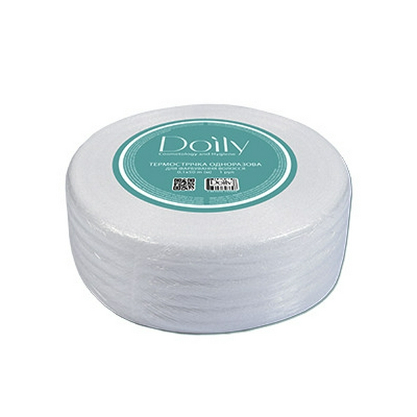 Термострічка для фарбування волосся Doily® 0,1х50м (1 рул) Колір: білий