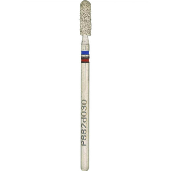 Nisima Заокруглений подвійний циліндр 3 мм червоний/синій P882d030 