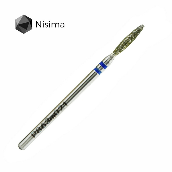 Nisima Полум`я тупе 2,1 мм синє P863m021