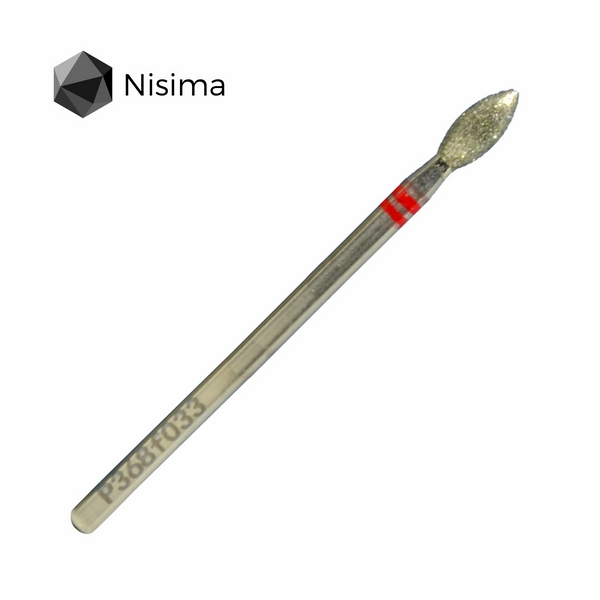 Nisima Крапля 3,3 мм червона P368 f 033
