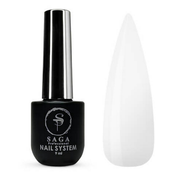 SAGA Гель лак Super White 9 мл