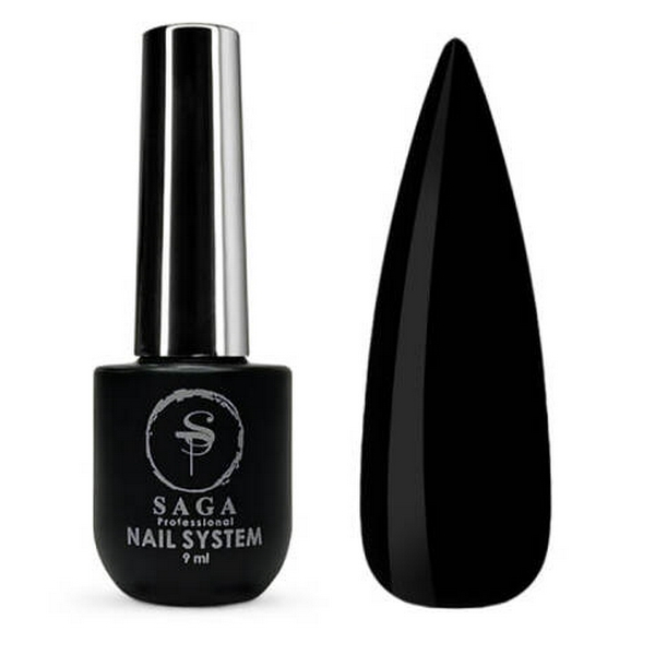 SAGA Гель лак Super Black 9 мл