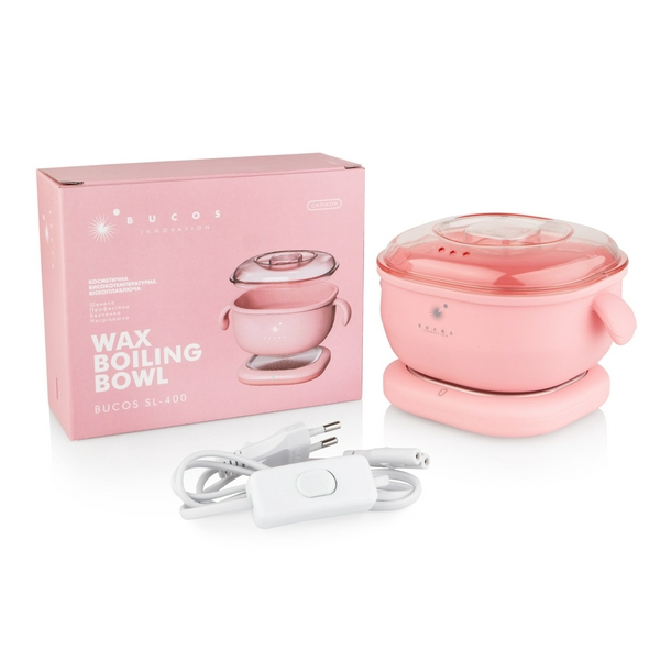 Воскоплав BUCOS SL-400 PINK Silicone Edition на 100W та 400 мл.