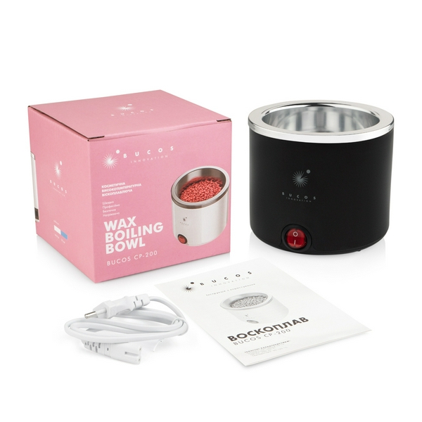 Воскоплав BUCOS CP-200 BLACK на 100W та 200 мл.