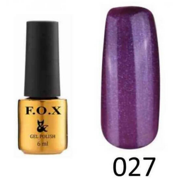 F.O.X гель лак № 027 6 мл