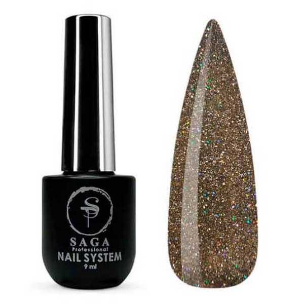 SAGA professional гель лак GLOW CAT 9 мл 10