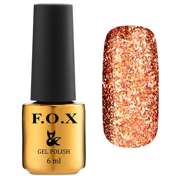 F.O.X гель лак Gold Brilliance № 007 6 мл