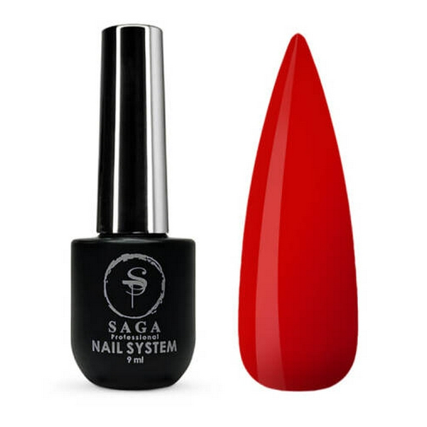 SAGA professional топ без липкого, 10 мл, RED