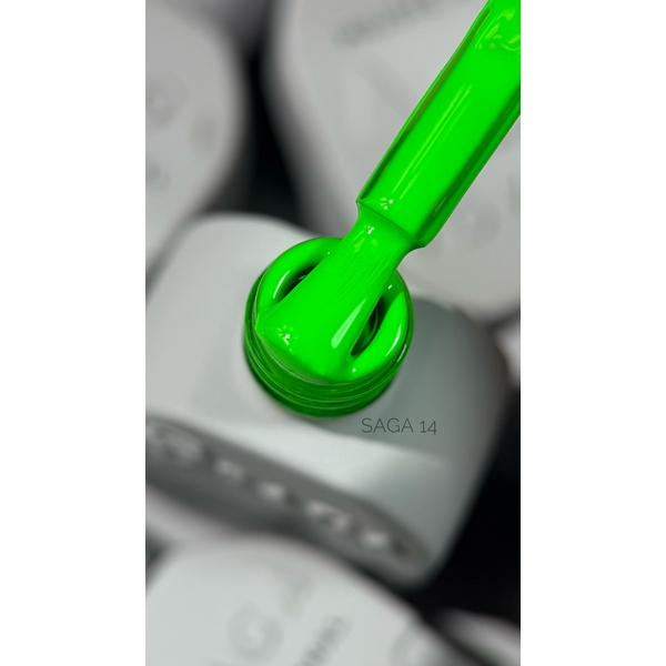 Гель-лак Saga professional Colorist 14, 10 мл