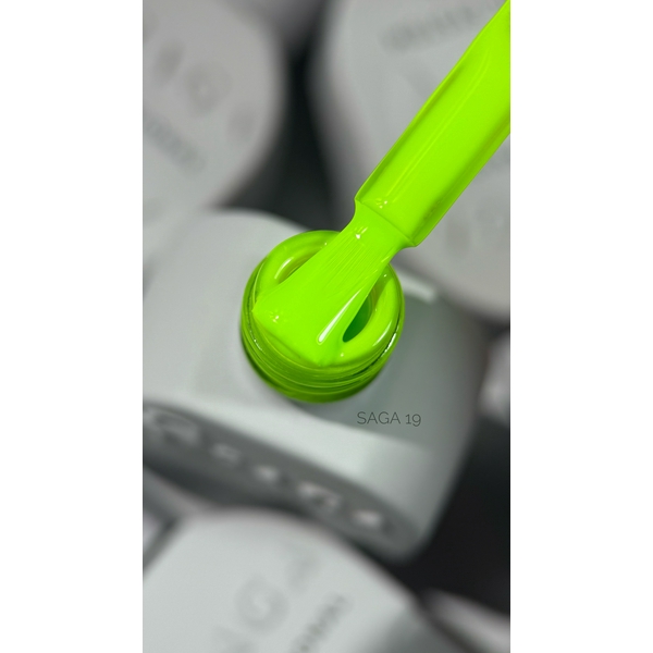 Гель-лак Saga professional Colorist 19, 10 мл